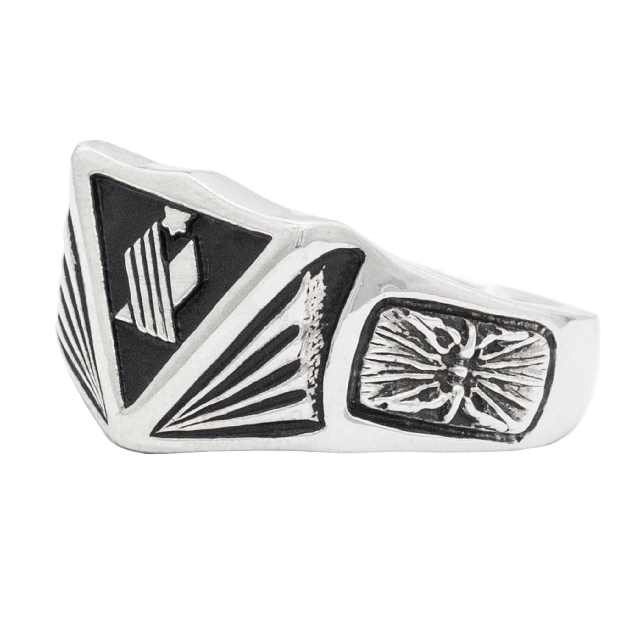 House Minerva Ring: Official Red Rising Jewelry, Sterling Silver