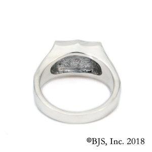 Institute Ring for House Mars from the Red Rising series by Pierce Brown, Sterling Silver House Mars Ring, Sizes 6 13.5, Free US Shipping image 8