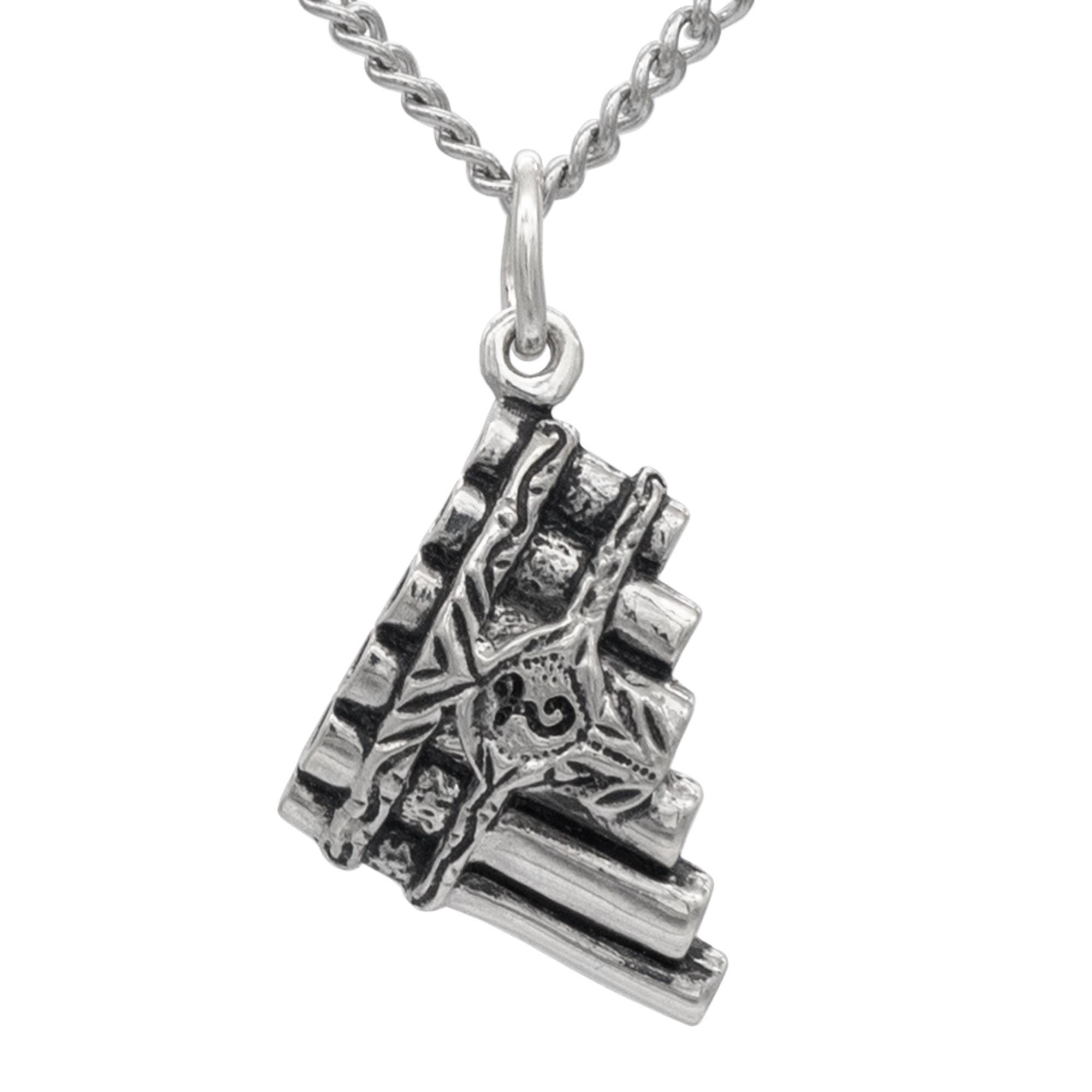 Eolian Talent Pipes Sterling Silver Necklace - Official Kingkiller
