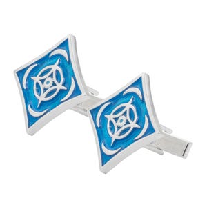 Cosmere® Cufflinks - Sterling Silver - Official Brandon Sanderson Mistborn® Stormlight Archive® Elantris Warbreaker® Jewelry