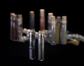 Mistborn Allomantic Metal Vials, Officially Licensed Replica