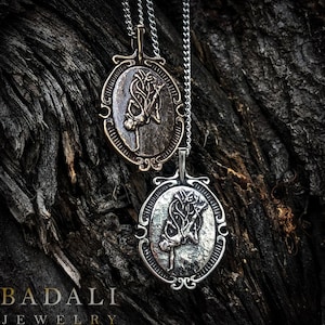 The Ascendant Warrior Cameo, Officially Licensed Mistborn Jewelry with Brandon Sanderson, Sterling Silver or Bronze Pendant of Vin