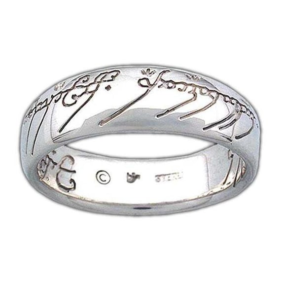 The One Ring™ of Power in Sterling Silver Officially Licensed 