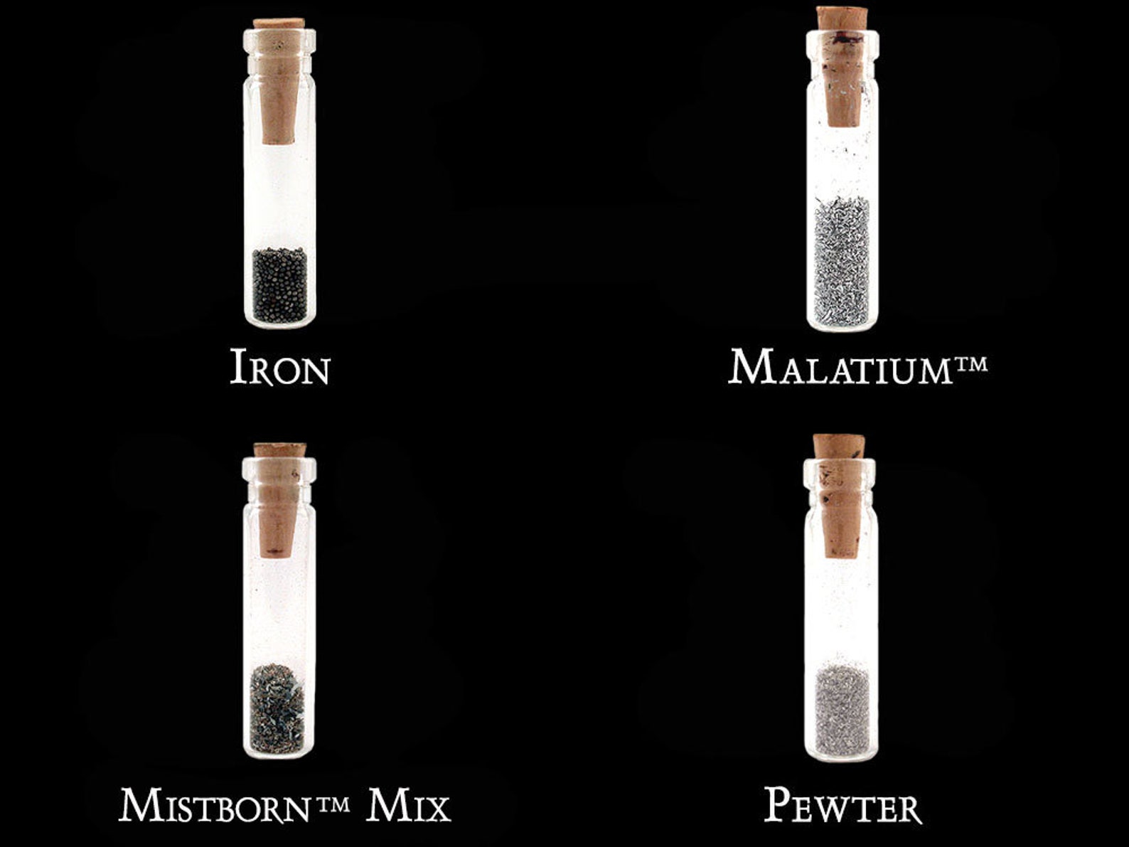Mistborn Metals Vials Officially Licensed Replica with Etsy