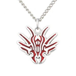 Chach Glyph Pendant from Brandon Sanderson&#39;s The Stormlight Archive Series, Silver Dustbringers Necklace, Licensed Way of Kings Jewelry