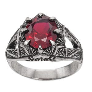 カムルの指輪™、人間の9つの指輪の一つ、ロード・オブ・ザ・リング公式ライセンスジュエリー、スターリングシルバー、米国送料無料