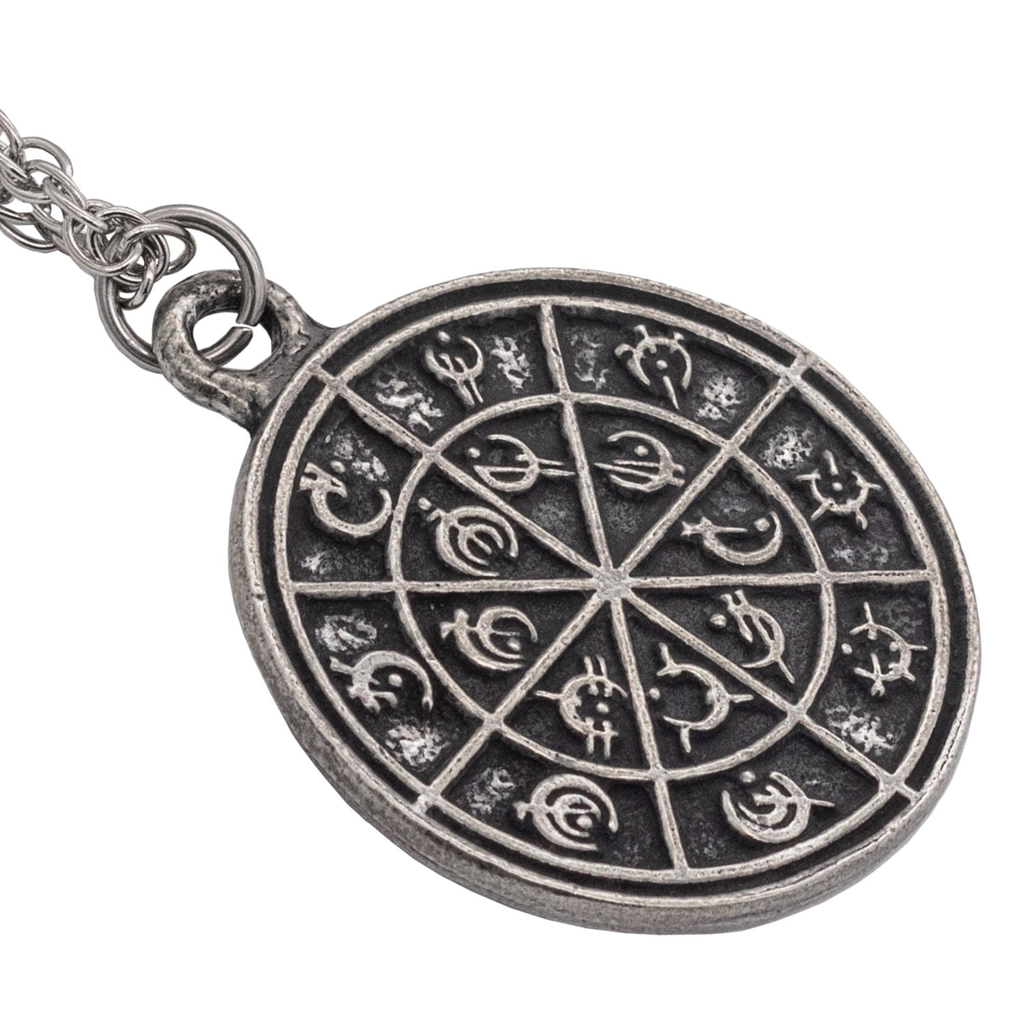 Steel Alphabet Medallion, Officially Licensed Mistborn