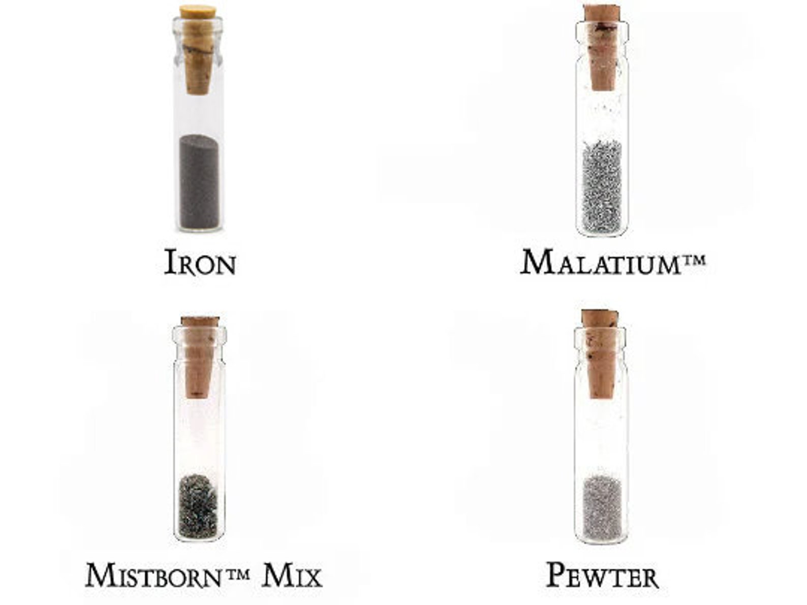Mistborn Metals Vials Officially Licensed Replica With Etsy