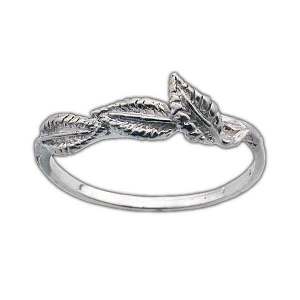 Nenya Tracer Band with Leaves of Lothlorien, Fits to The Ring of Galadriel, Officially Licensed The Lord of the Rings Elven Ring of Power