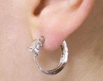Boucles d'oreilles Vin de la série Mistborn de Brandon Sanderson, style créole ou calibre, boucles d'oreilles en argent sterling sous licence officielle, livraison gratuite aux États-Unis