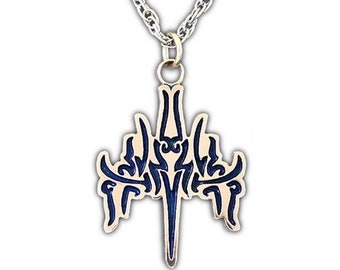 Jeseh Glyph from Brandon Sanderson's The Stormlight Archive Series, Bronze Windrunner Necklace or Key Chain, Licensed Way of Kings Jewelry