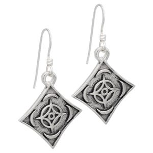 Cosmere® Earrings - Sterling Silver - Official Brandon Sanderson Mistborn® Stormlight Archive® Elantris Warbreaker® Jewelry