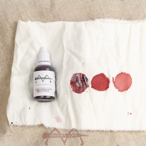 Fake Blood- ready to ship - edible cosmetic mint flavor edible realistic condensed dilutable dense venous arterial  creepy horror cinema