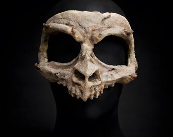 Wearable Dragon Skull Mask – Dark Fantasy Prop Flexible Polyurethane