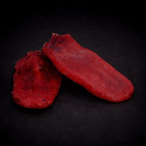 Lengua cortada de silicona: accesorio de terror realista para maquillaje, efectos especiales, cine y Halloween.