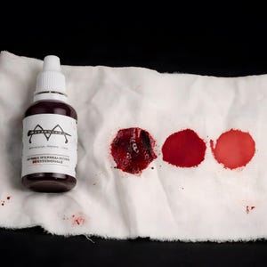 Sangue Finto Commestibile – Fake Blood Cosmetico per Trucco FX, Cosplay Horror, Halloween e LARP