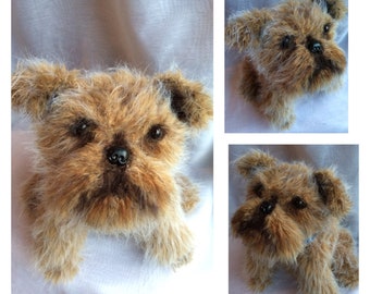 Brussels griffon, Brussels griffon gifts, dog lovers gifts, dog memorial, pet loss, Brussels griffon soft toy, dog plushie, griffon replica