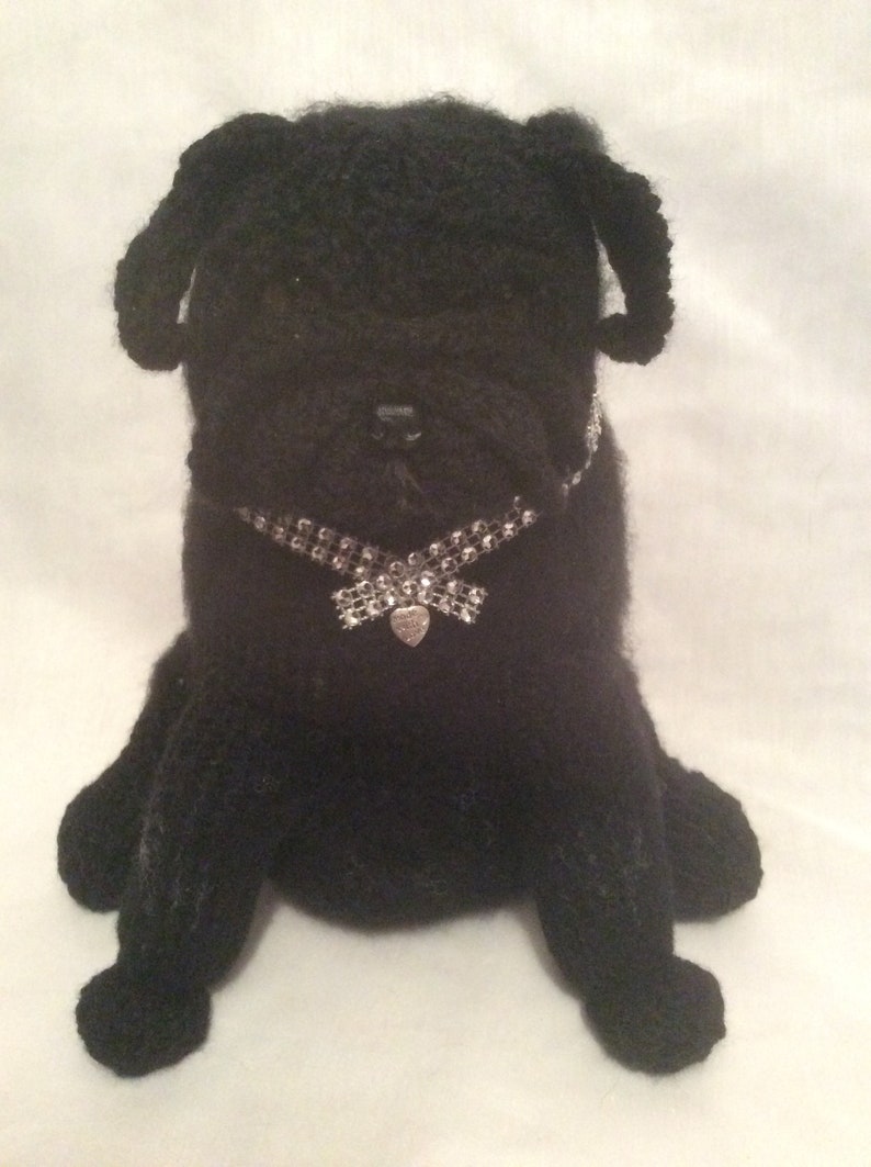 Pugs Pug Gifts Black Pug Gifts Pug Memorial Pug Plushie Etsy