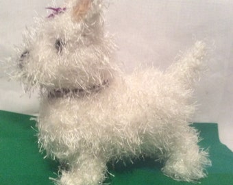 West highland terrier, regalo westie, regalo west highland terrier, peluche westie, regalos para amantes de los perros, pérdida de mascotas, regalos para perros