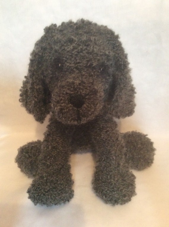 black labradoodle stuffed animal