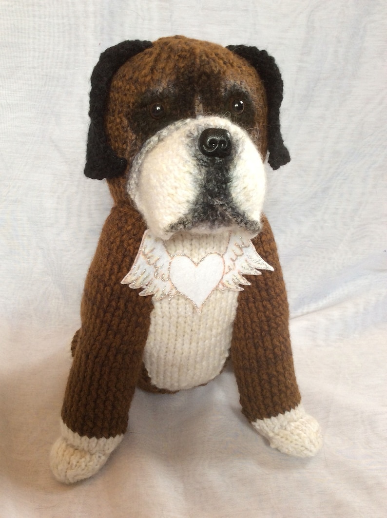 Boxer dogs, boxer lovers gifts, boxer dog memorial, boxer dog soft toy, dog lovers gifts, dog gifts, boxer dog replica, pet loss image 8