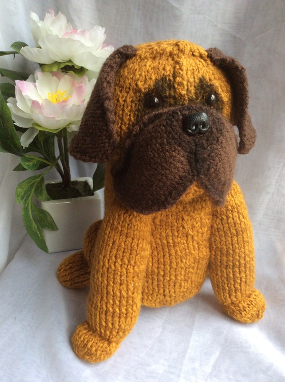 dogue de bordeaux stuffed animal