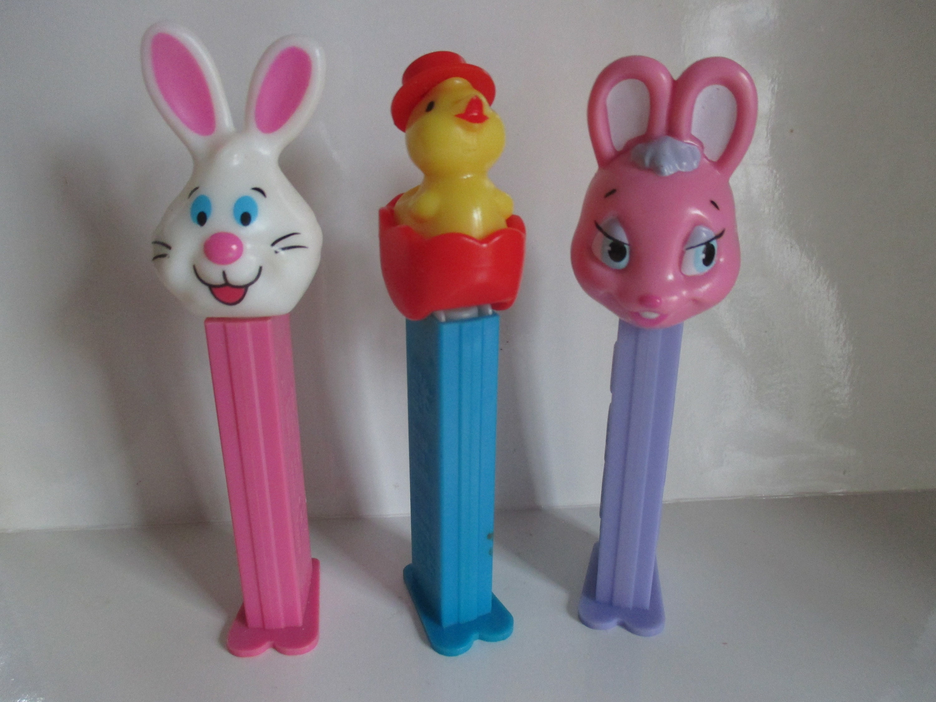 Easter Pez Dispensers Two Rabbits and Chick Etsy