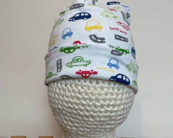 Cute Baby Soft Cotton Jersey Hat,Double Layered