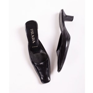 Prada mule heels sales