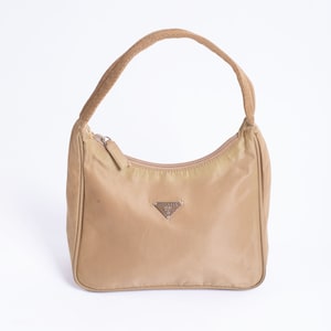 Prada nude shoulder bag store