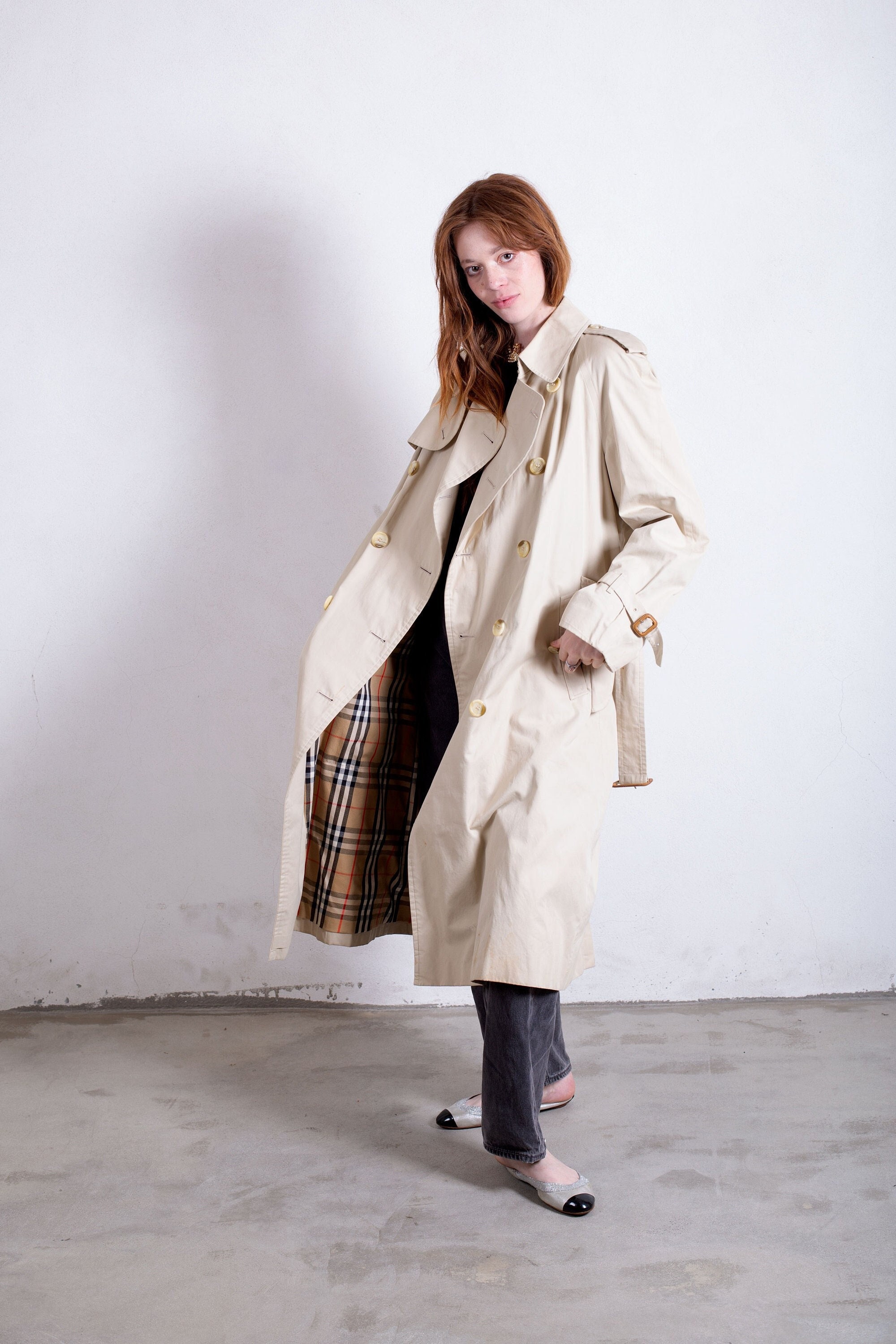 burberry vintage trench coat