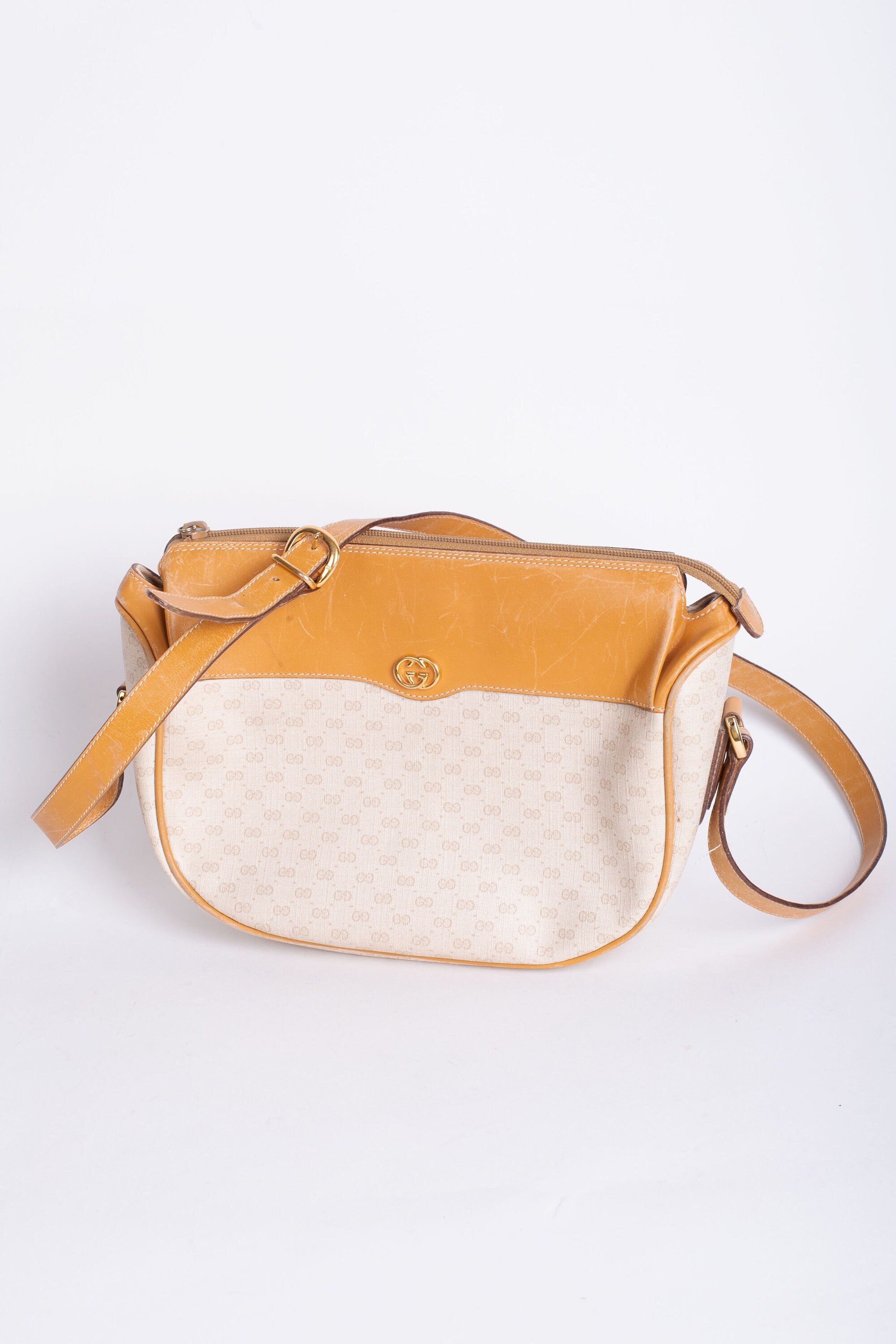 Authentic Vintage Gucci Micro GG Clutch Hand Bag Shoulder Bag