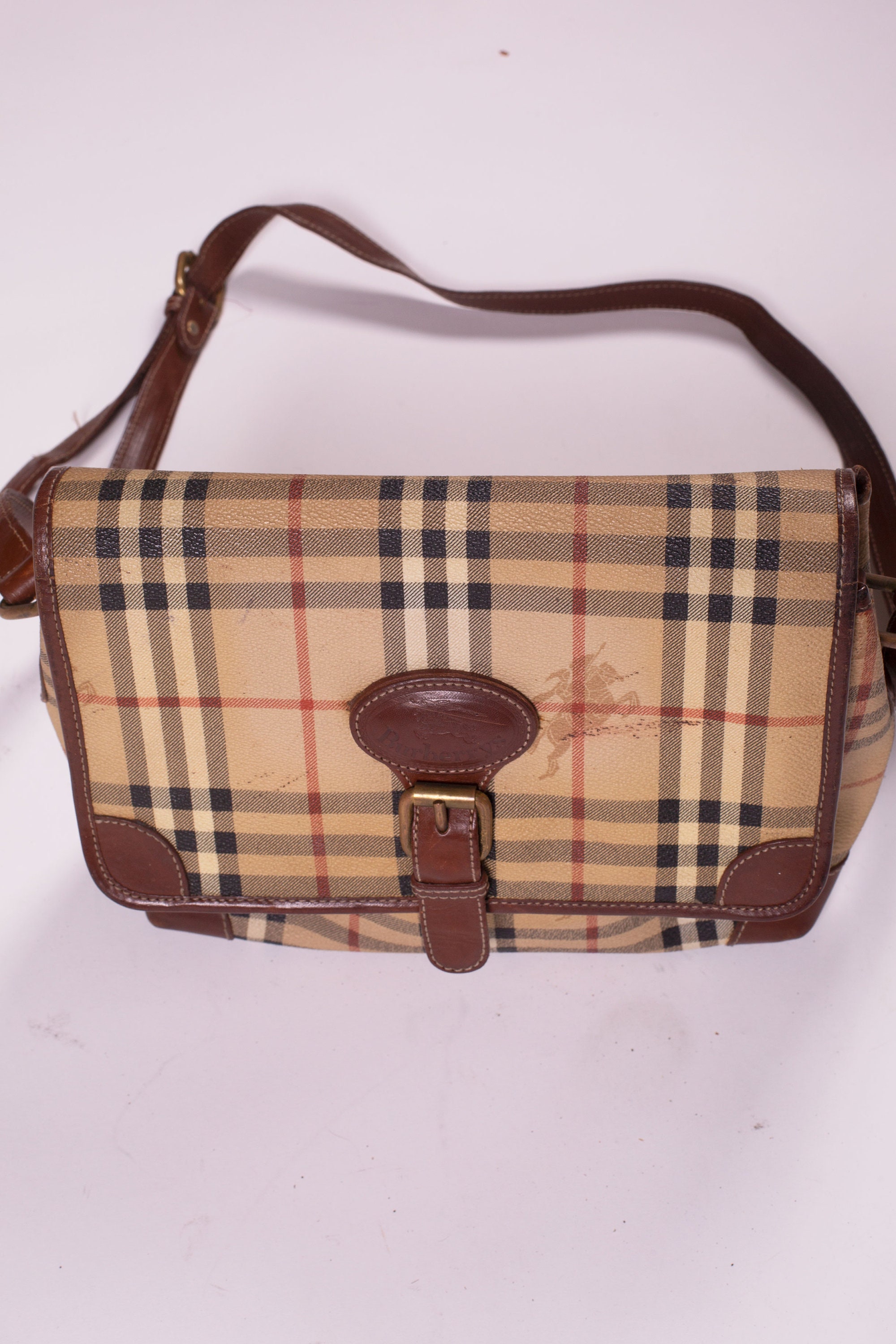 vintage burberry crossbody bag