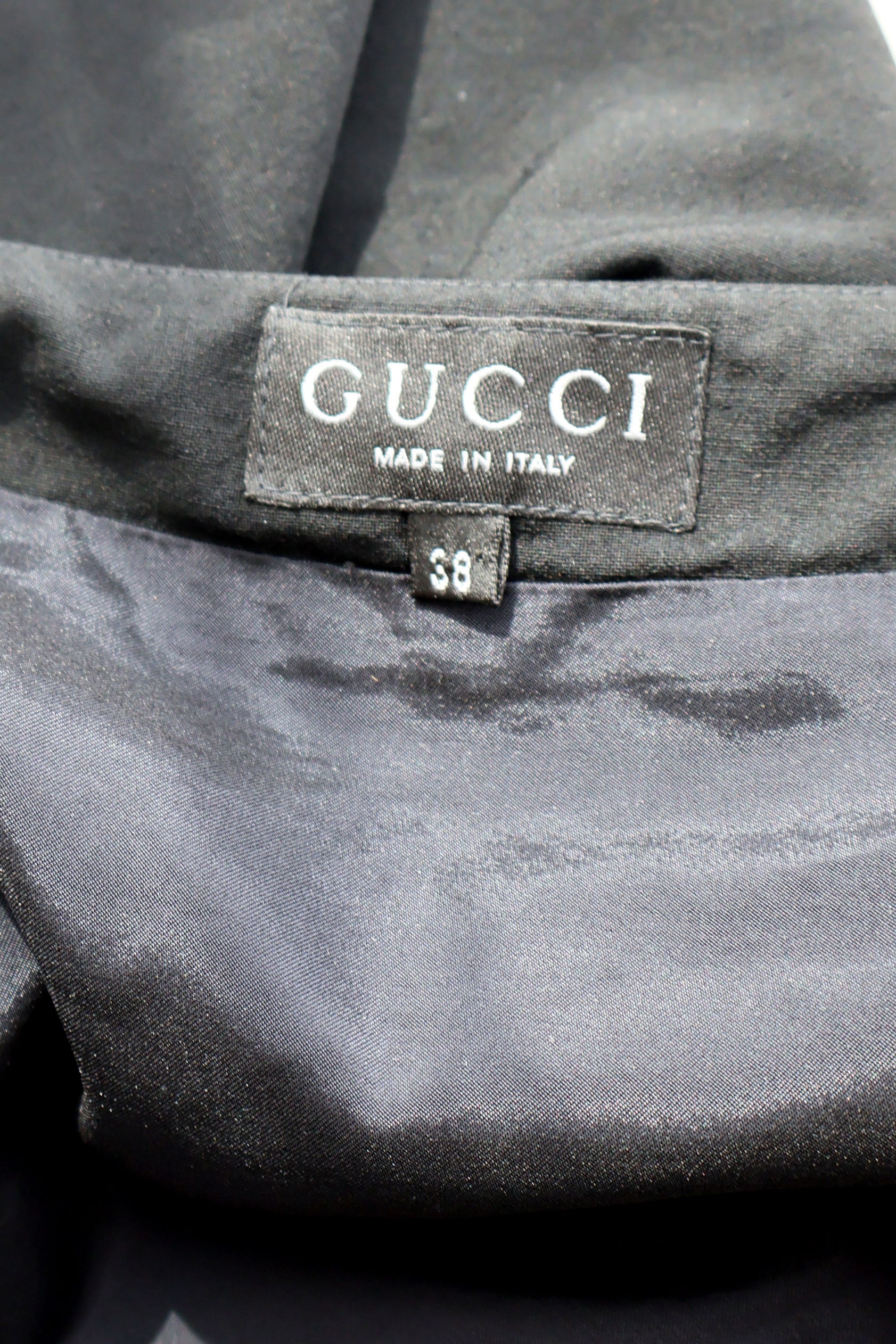 GUCCI by Tom Ford 1998 Wool Wrap Skirt With Built in Silver GUCCI by Tom Ford 1998 Wool Wrap Skirt With Built in Silver