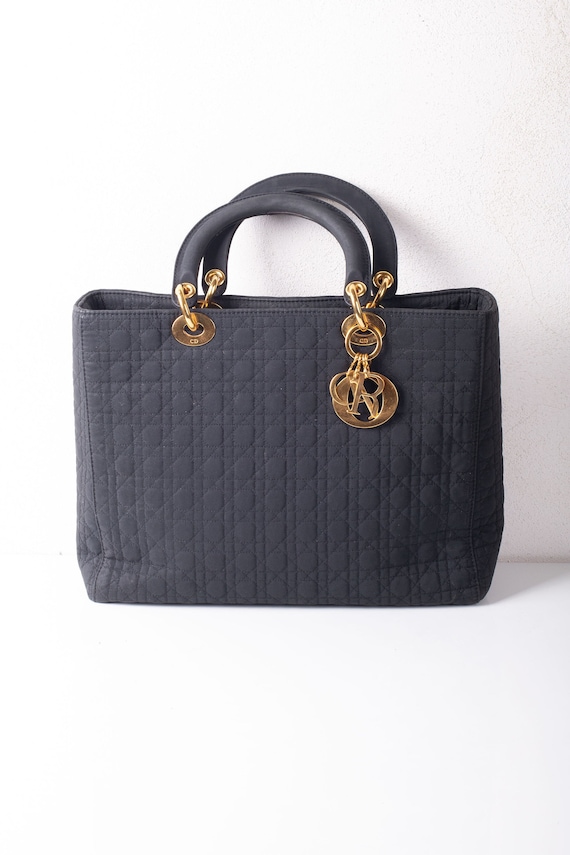 John Galliano for Christian Dior Logo Tote Bag