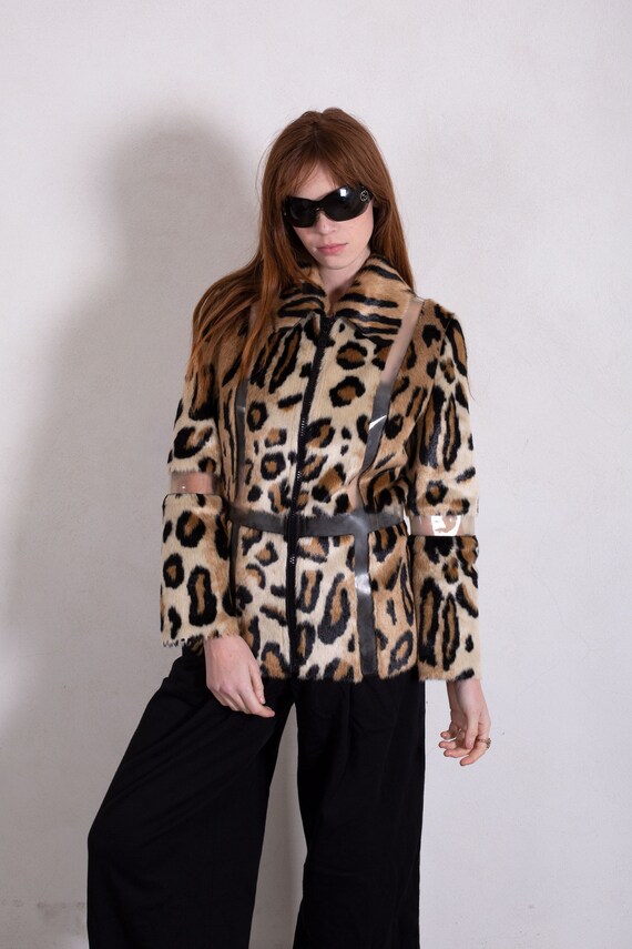 alberto makali leopard jacket