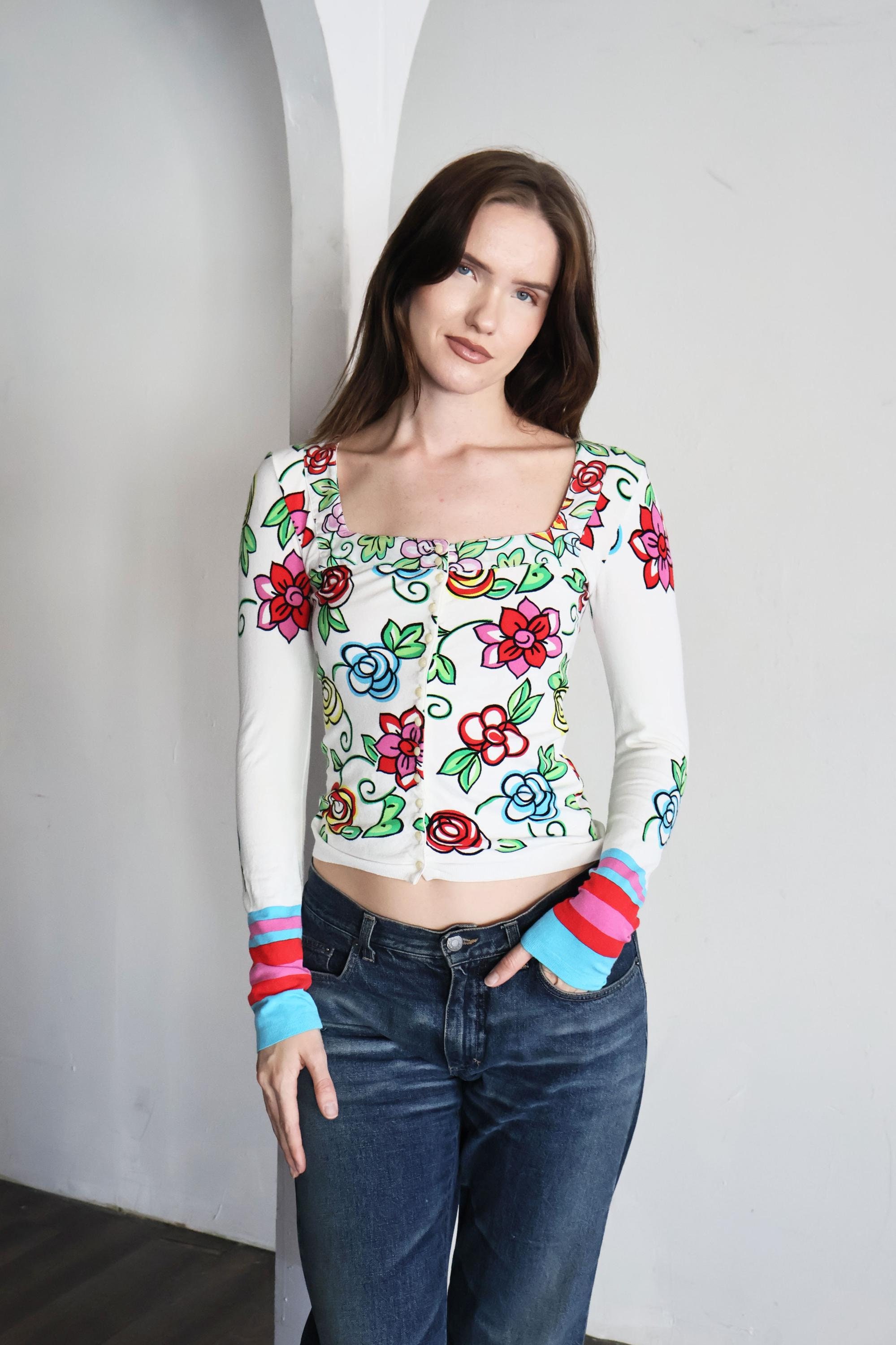 Blumarine Cardigan - Etsy Blumarine Cardigan - Etsy
