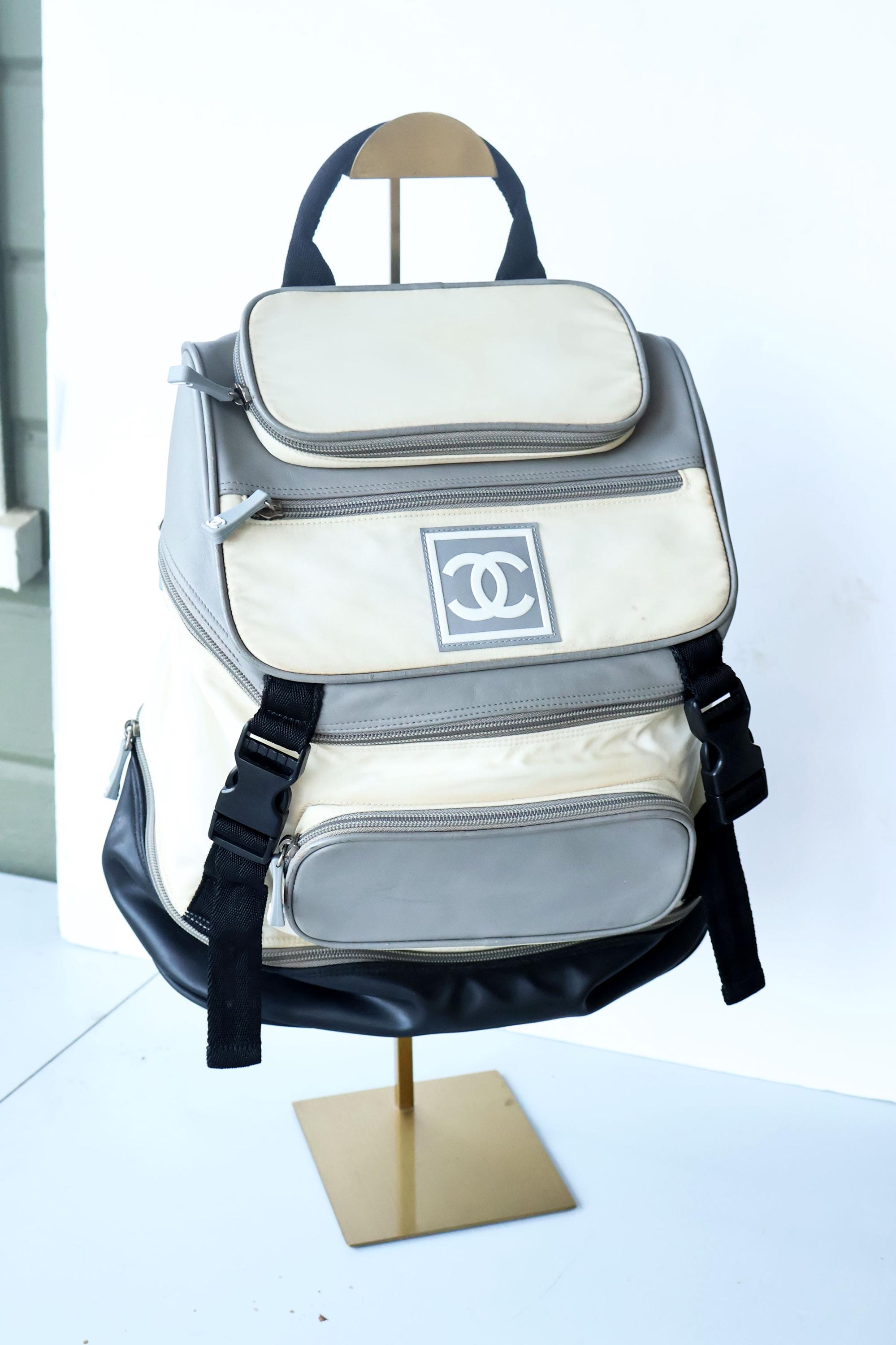 Vintage Chanel Backpack - Etsy