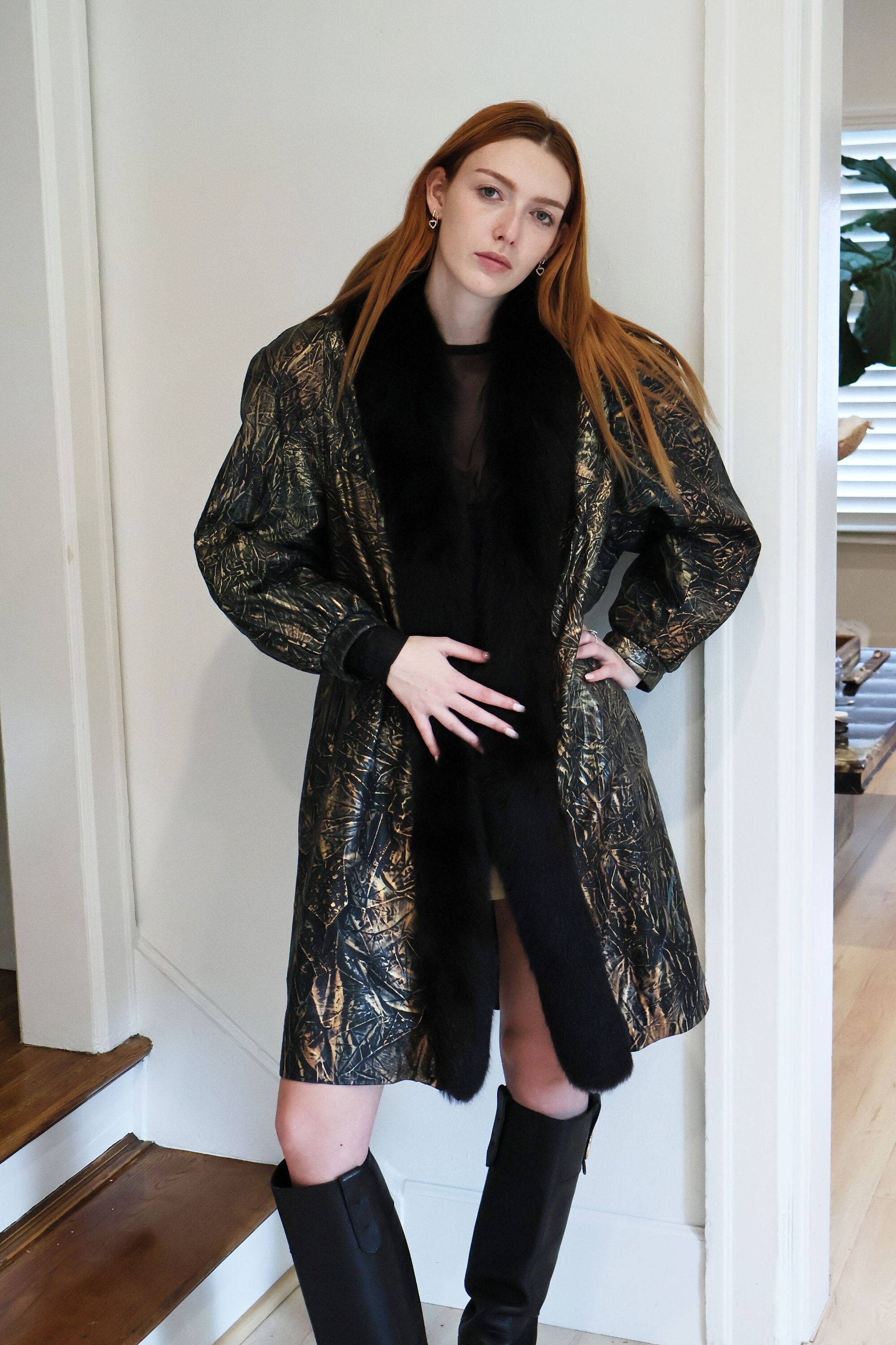 the toe Lane fur coat サイズM Lane Fur Coat – THE TOÉ
