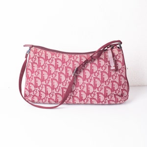 Rare Vintage CHRISTIAN DIOR Spring 2002 Red Trotter Monogram  display picture 3
