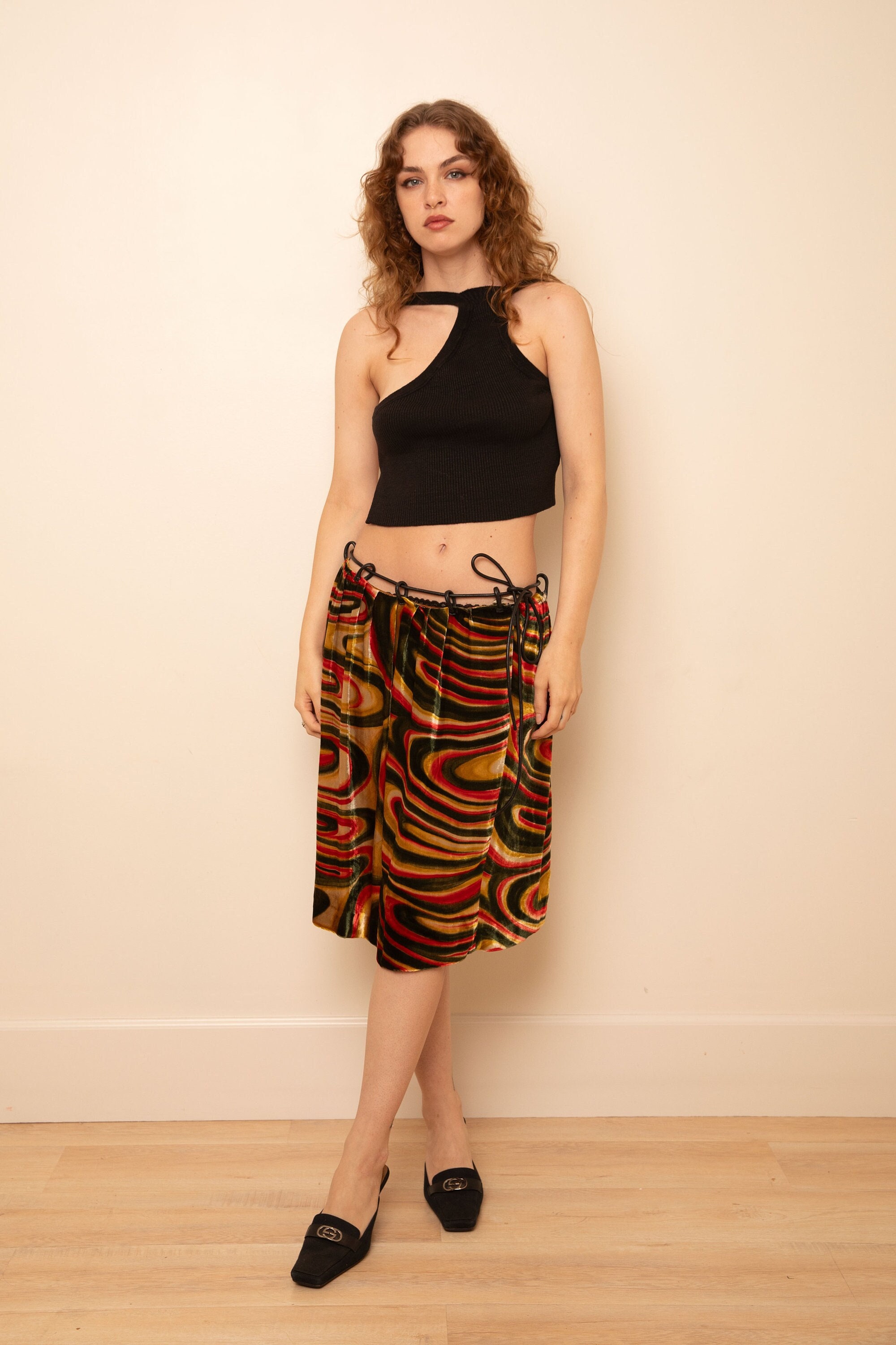 1999 GUCCI by Tom ford Black skirt 【公式通販】