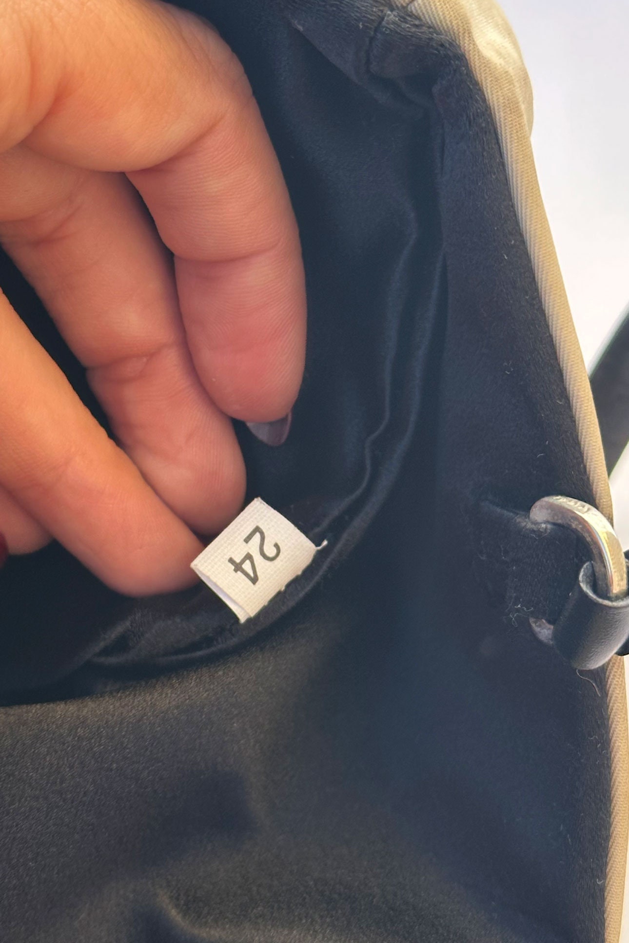 Vintage PRADA Y2K Champagne Satin Mini Bag Tote Tessuto Y2K Vintage PRADA Y2K Champagne Satin Mini Bag Tote Tessuto Y2K