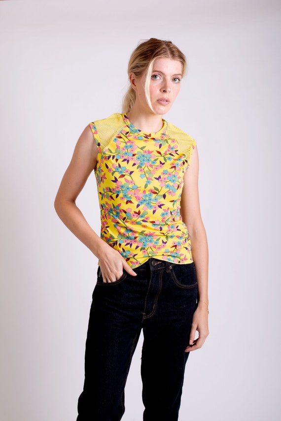 Vintage top Jean Paul Gaultier yellow - Gem