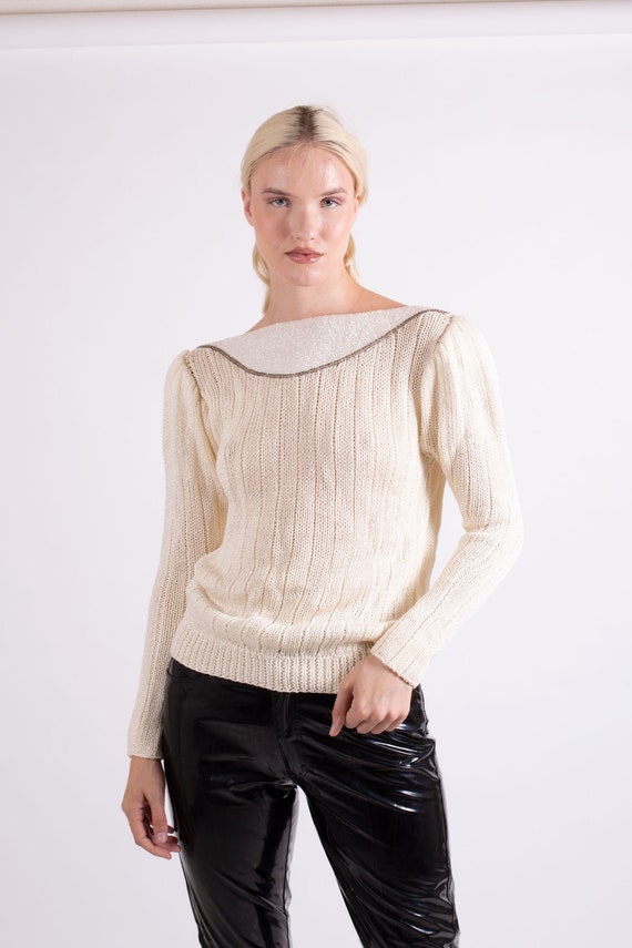 Louis Vuitton Detachable Turtle Neck Knit Sweater Second Hand / Selling