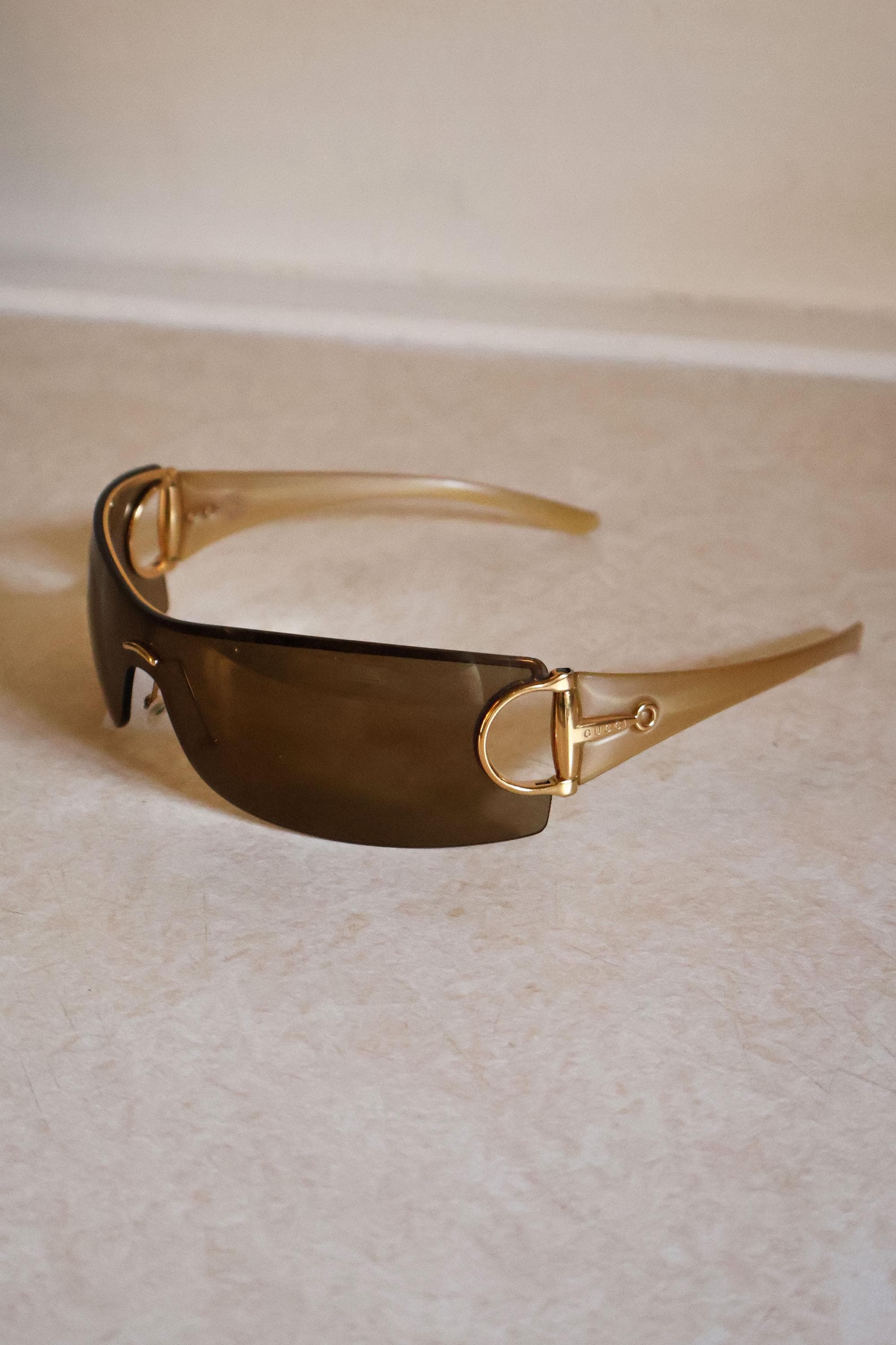 Gucci Y2k Sunglasses - Etsy