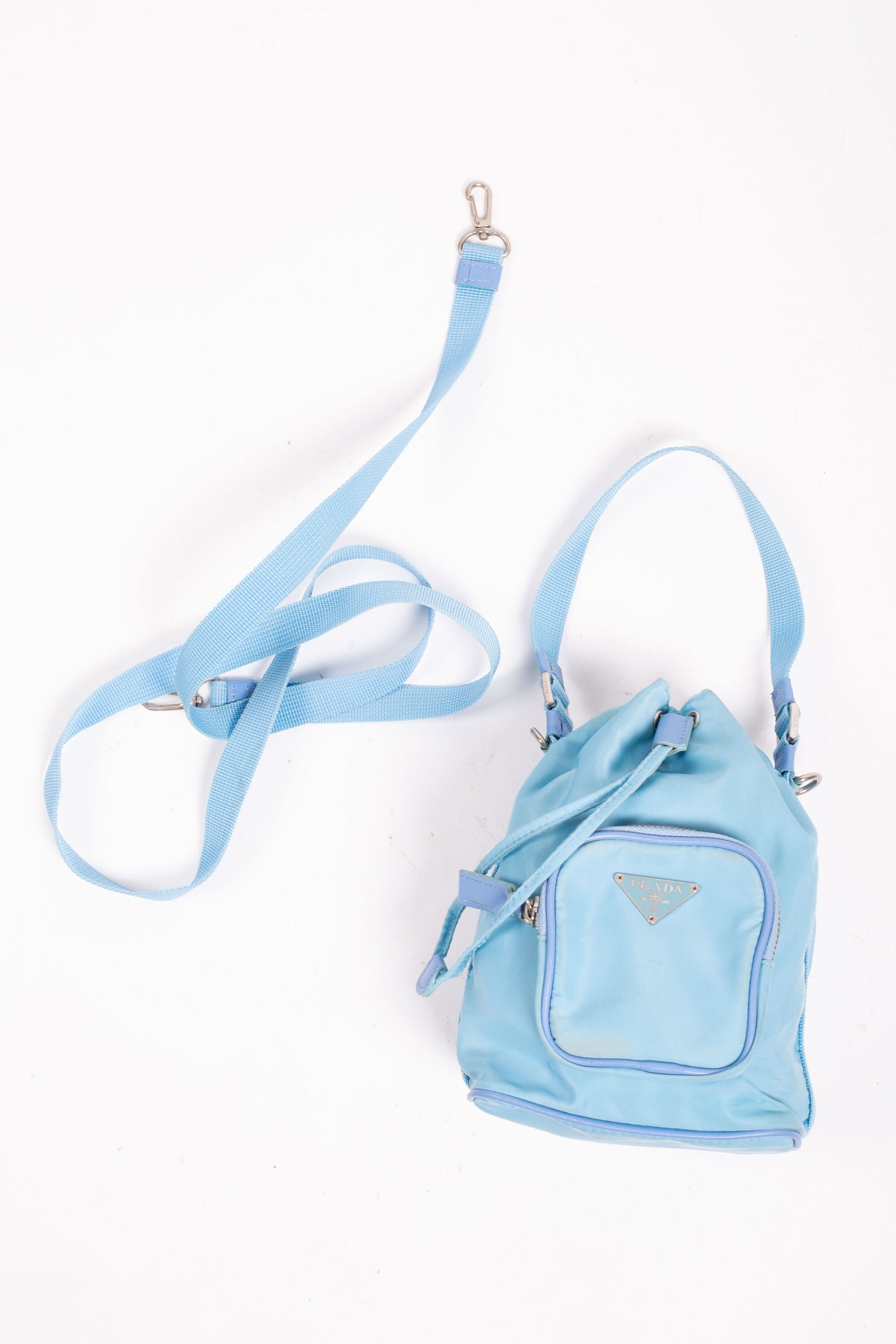 Shop PRADA Prada Duet Re-Nylon Shoulder Bag