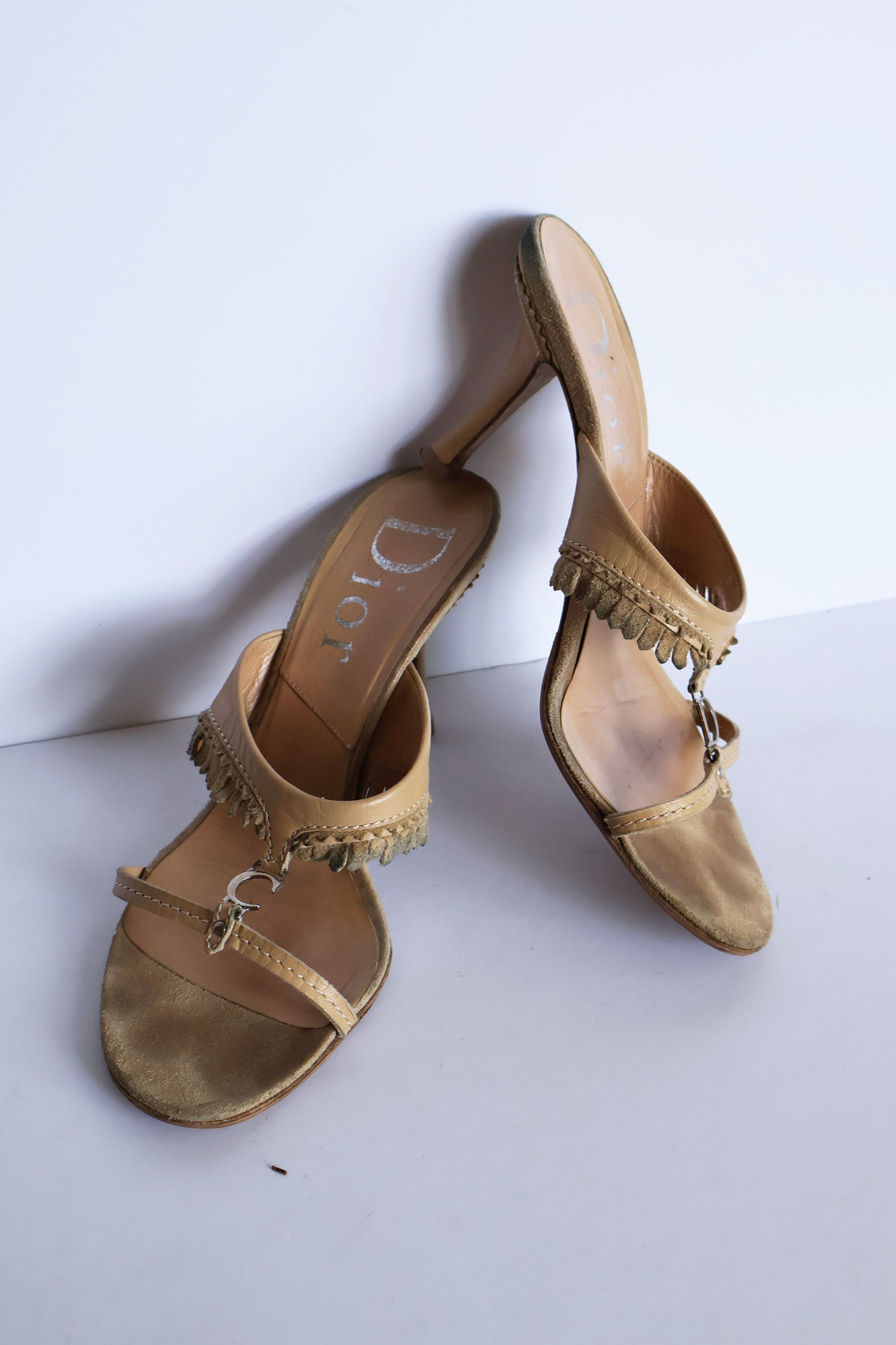 ぬ様専用【John Galliano】00´s STUDS SANDAL 33S