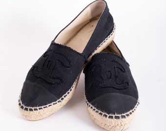 chanel platform espadrilles 8