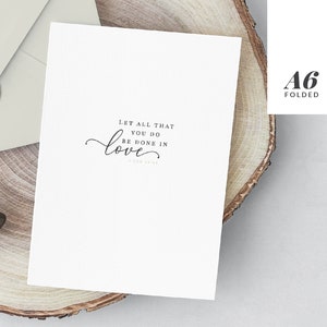 Felicidades boda en el amor • Felicitaciones tarjeta de felicitación imprimible descarga instantánea • Doblado A6 4.5x6.25"