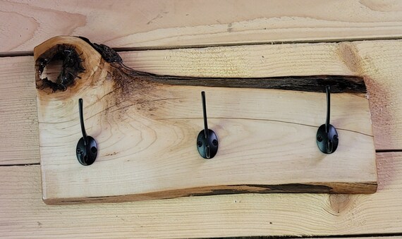 Live edge towel rack sale